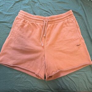 ARITZIA TNA terry fleece short boyfriend fit